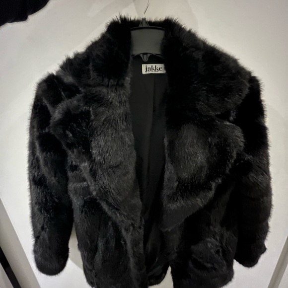 Jakke faux fur coat - Picture 2 of 4